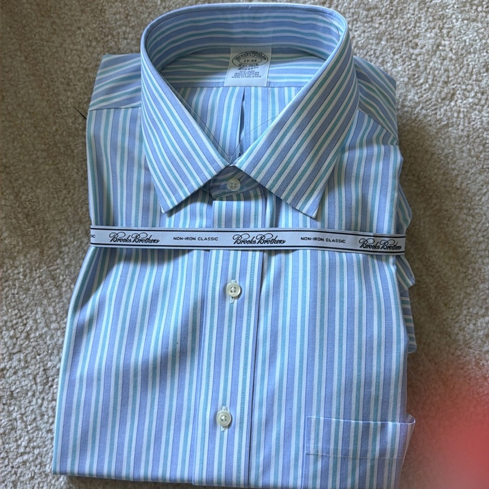 Brooks Brothers striped dress shirt